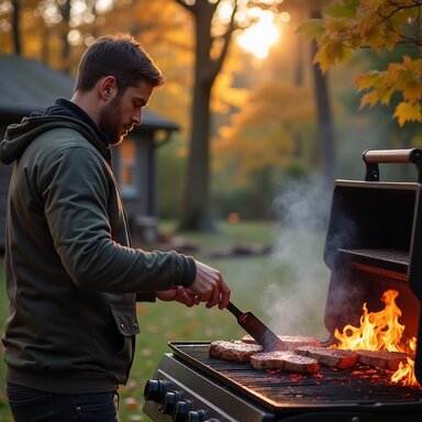 Воскресный ритуал: готовим стейки как шеф-повар под блюз-рок