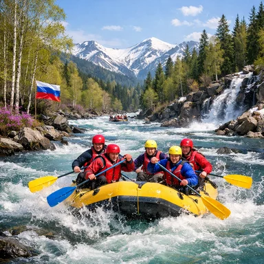 Рафтинг весной в России: лучшие места для сплава и советы новичкам