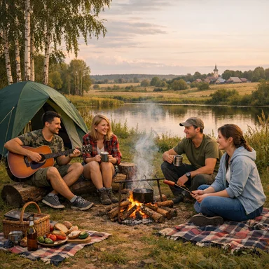 Автотур по Золотому кольцу: маршрут на выходные с палаткой